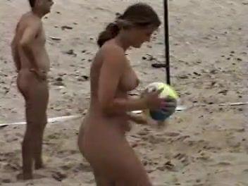 best of Nude man volleyball Beach