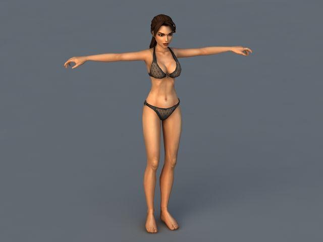 Banana B. reccomend Lara croft in bikini pictures