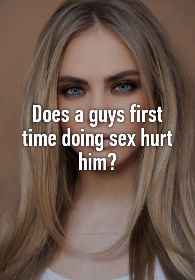 best of Hurt guy for sex Does a