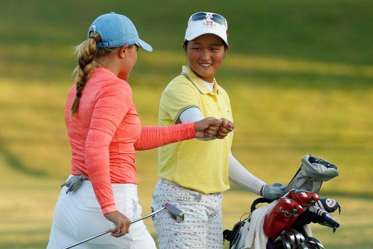 Sparkles reccomend Female amateur golfer china