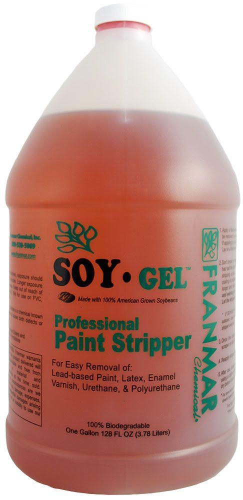 Hammer reccomend Soybean paint stripper