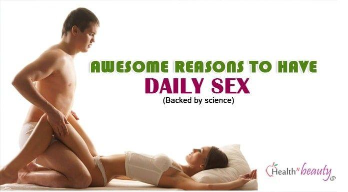 Spice reccomend Benefits of daily sex