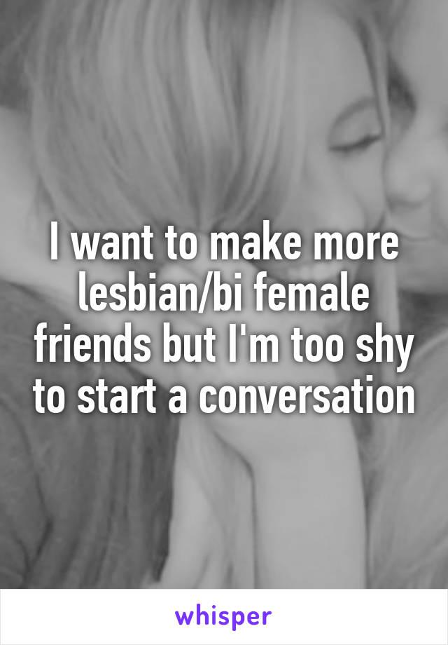 best of Make Friend want lesbian