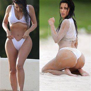 best of Porn tits Kim kardashian