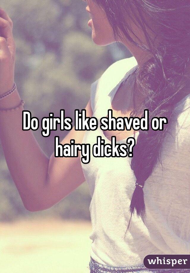 The S. reccomend Girls who like to be shaved
