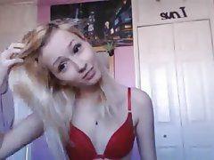 best of Cam stand Skinny teen up and strip teen