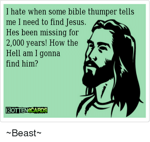 Funny quotes about bible thumpers