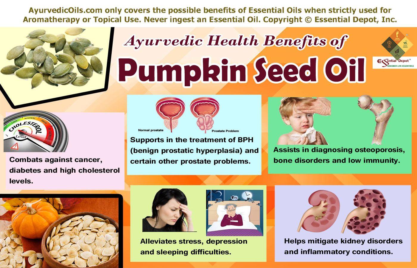 Pumpkin seed oil sperm production