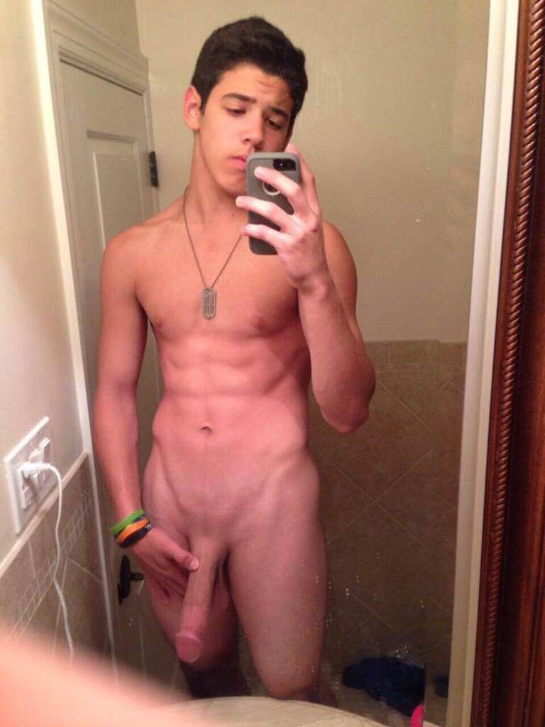 Nude boy teen in bath first person