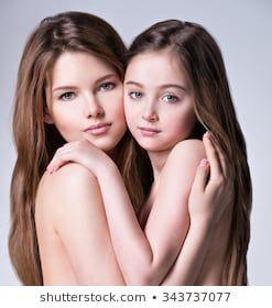 The E. Q. reccomend Nude mother with little nude daughter