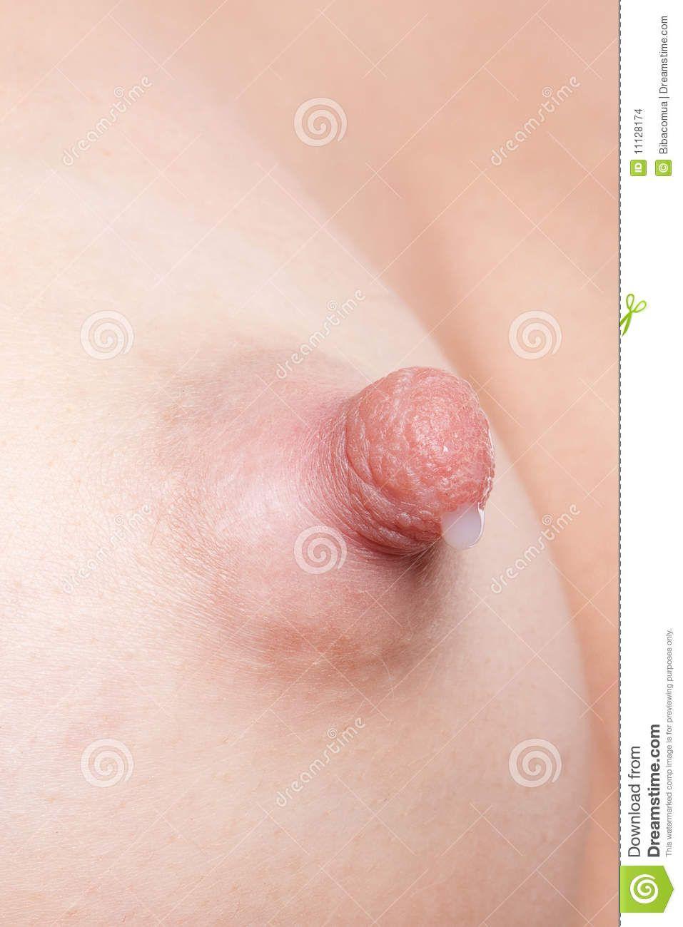 Close up picture female boob