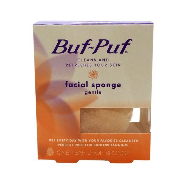Buf-puf facial cleanser