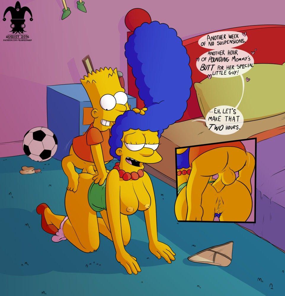Marge y bart hardcore