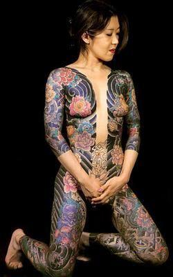 best of Tatto Naked girl japanese