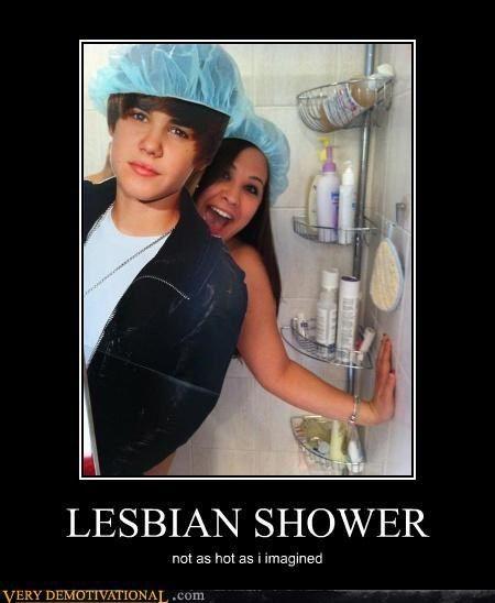 Lesbian shower makeout