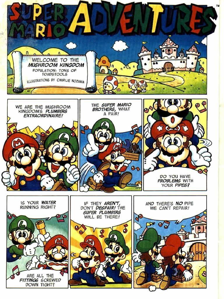 best of Strip Mario pipe comic