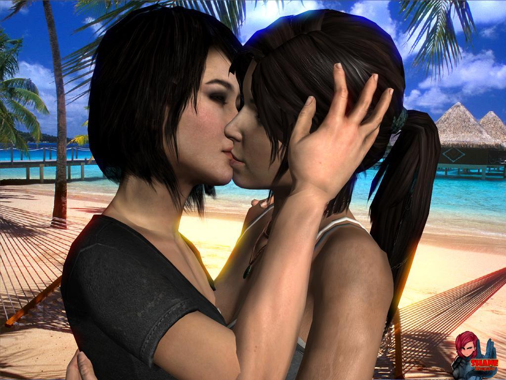 Lara croft lesbian pics