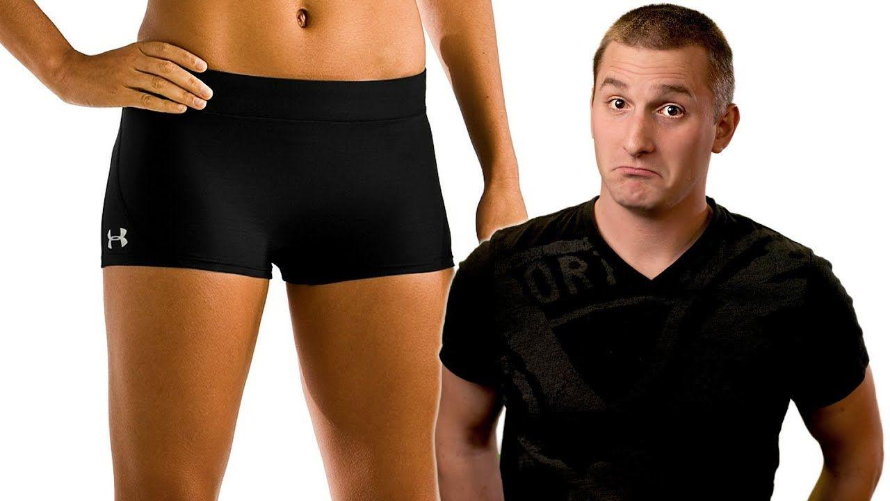 Fetish lycra pic shorts