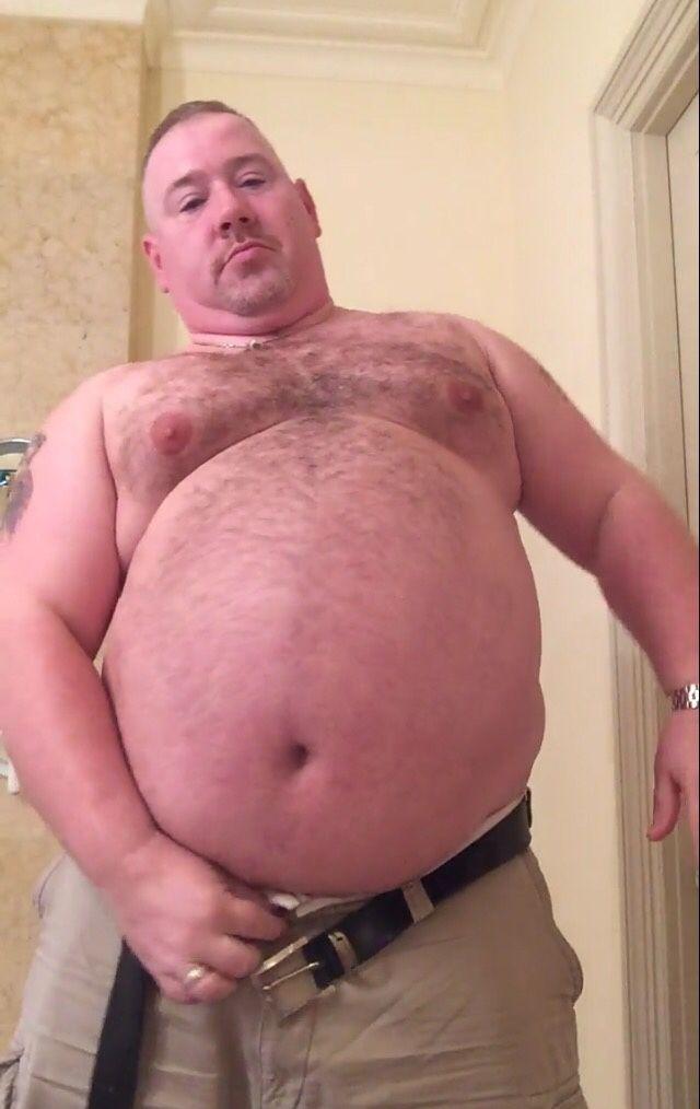 Fat belly porn men