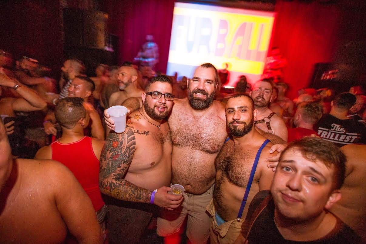 Gay leather and bear events