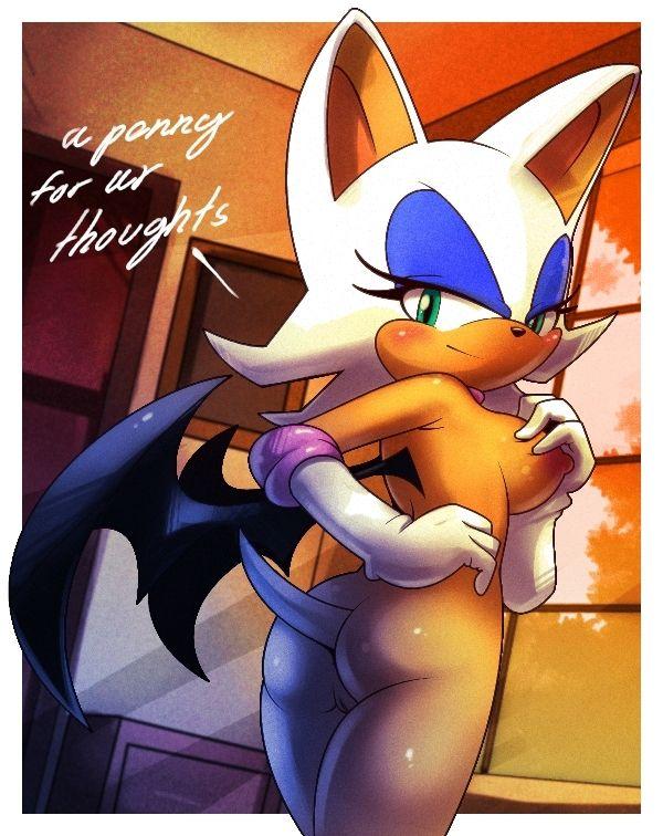 Rouge the bat is nude - Porn tube.