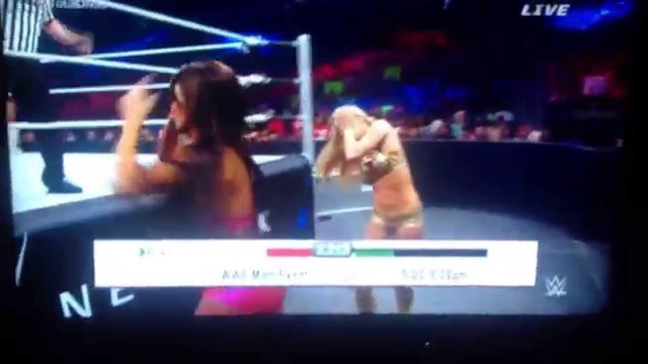 Exposed ass on tv wwe