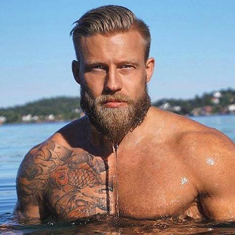 best of Blond bodybuilders Nude bearded