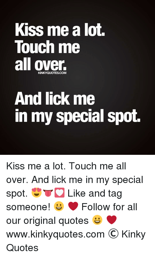 HAL reccomend Hot lick me kiss me
