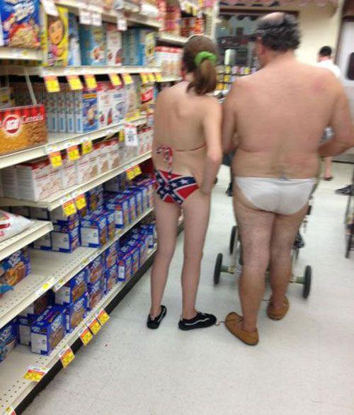 Baby D. reccomend Unclothed people at walmart