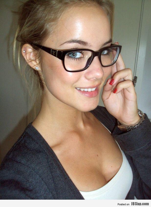 best of With glasses porn Blond girl sex