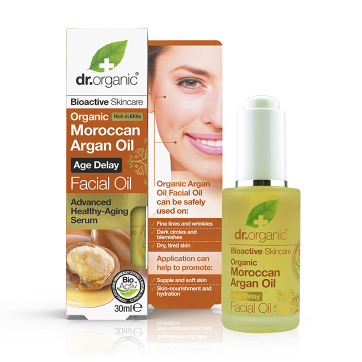 Argan oil facial products