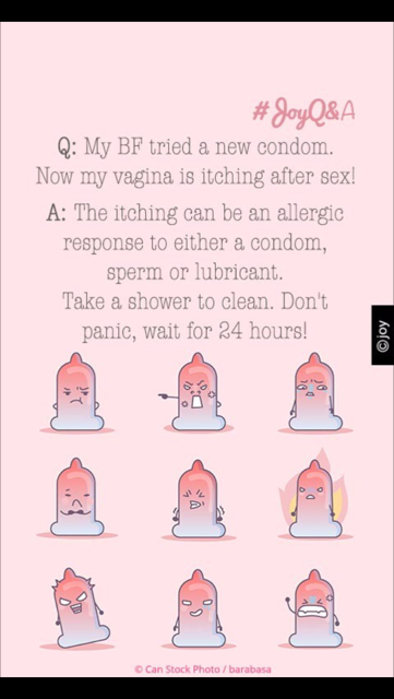 Field G. reccomend Burning in vagina after ejaculation