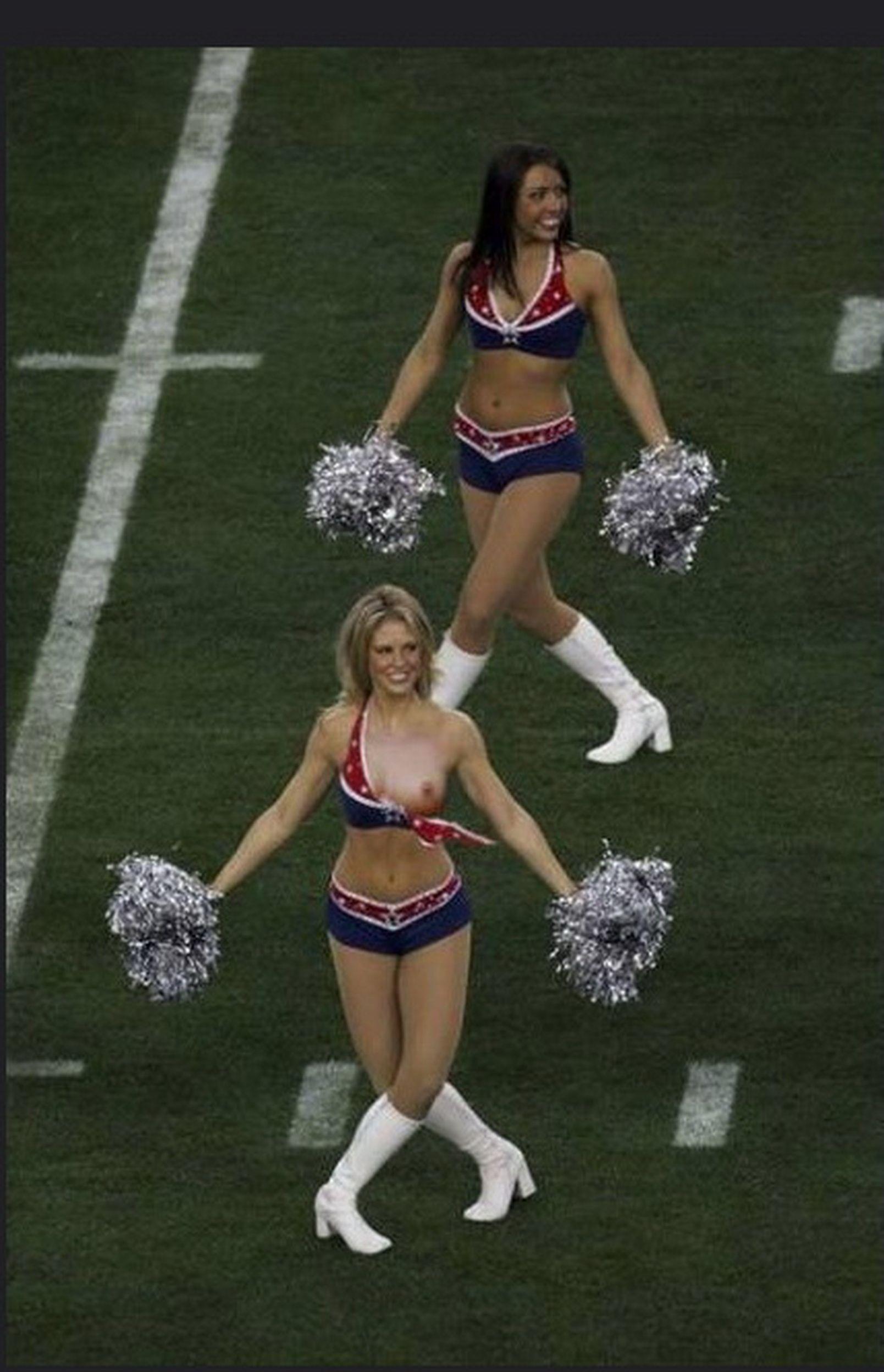Nfl cheerleader hard nipples