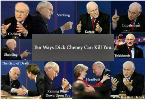 Cosmic reccomend Can cheney dick kill ways