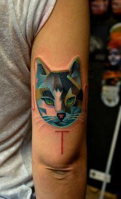 best of Tattoos Cat facial