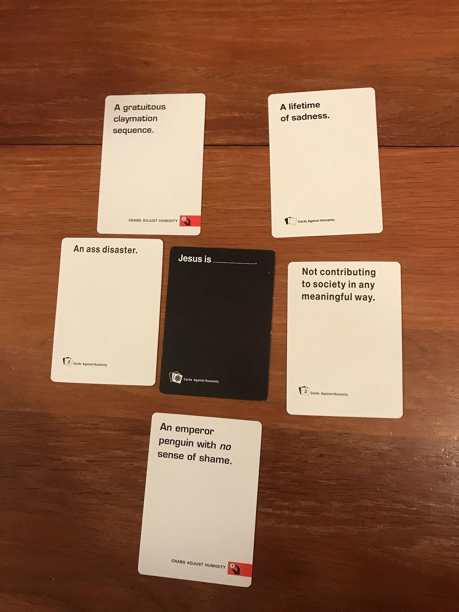 Fox reccomend Christian cards against humanity