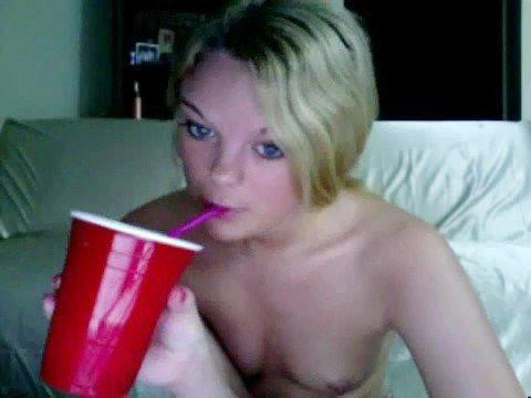 best of With clit her plays Cutie