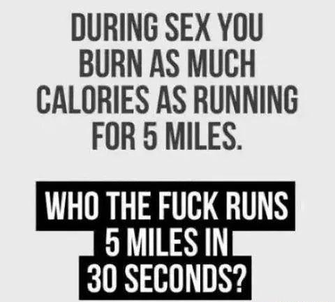 Does sex burn calories