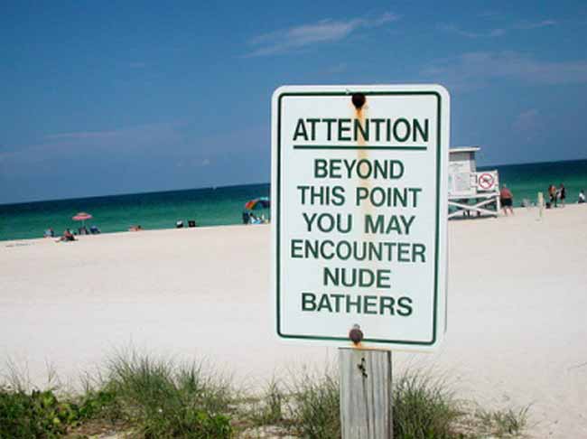 Nudist message board