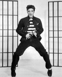 Elvis swinging hips