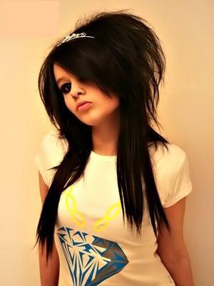 Moses reccomend Emo girl with black hair and dress