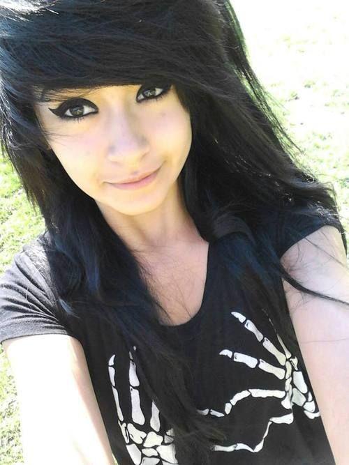 Platoon reccomend Emo girl with black hair and dress