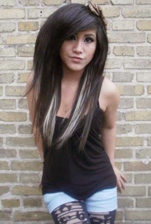 best of Teen hairstyle Emo girls for scene