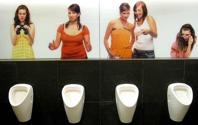 best of Hold mans urinal at Women dick