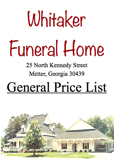 Mamsell reccomend Kennedy funeral home metter ga