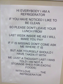 Reed reccomend Funny office refrigerator notes