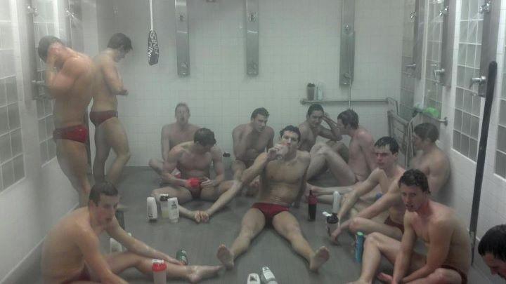 best of Locker Gay men shower in room
