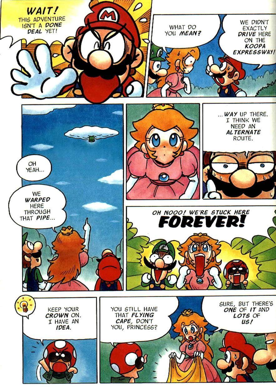 Blaze reccomend Mario pipe comic strip