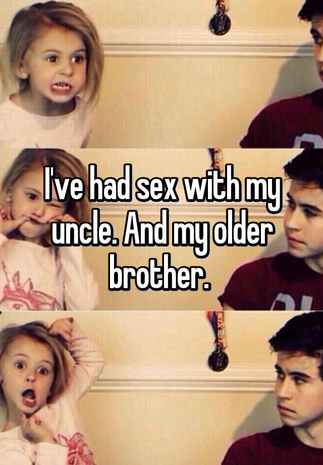 best of Uncle had sex with me My