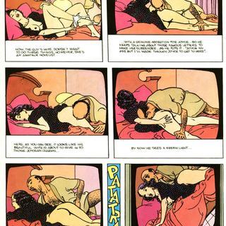Porn comic about hidden sex